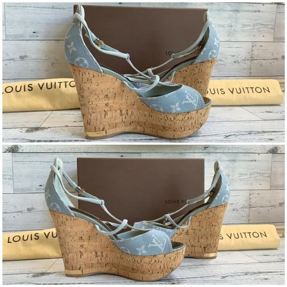 🛑SOLD🛑Authentic LOUIS VUITTON Denim Light Blue - Picture 11 of 12